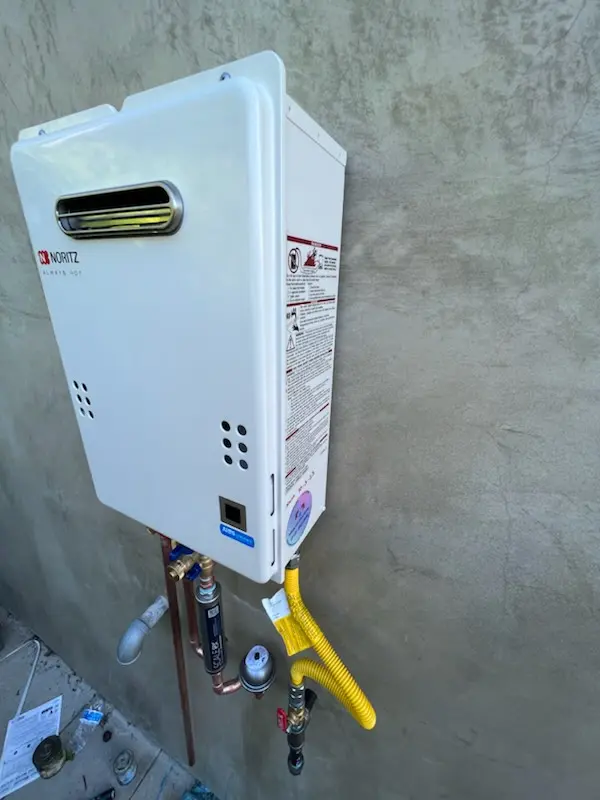 Tankless water heater installation for Marion Oaks homes